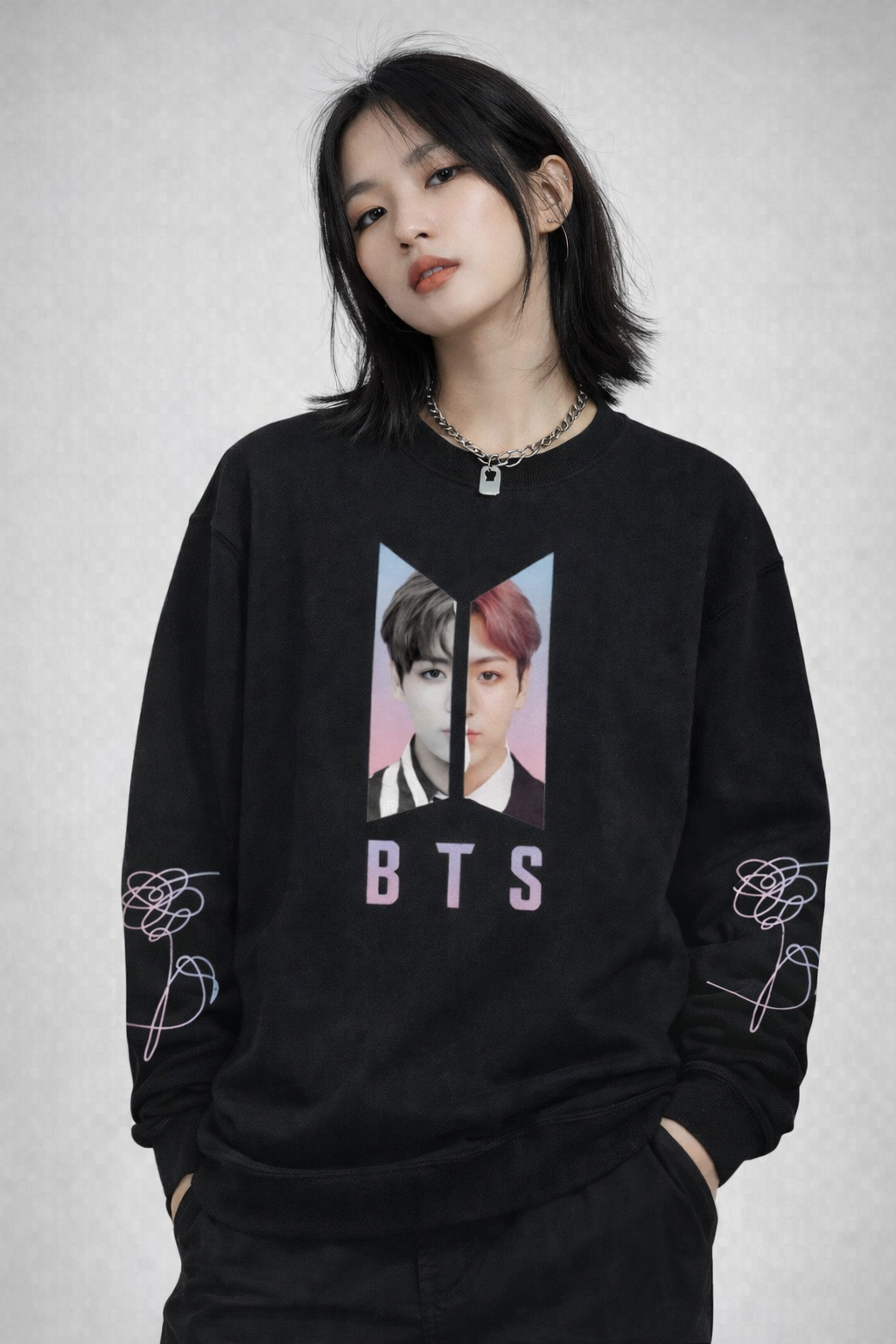 BTS بلوزات فرقة