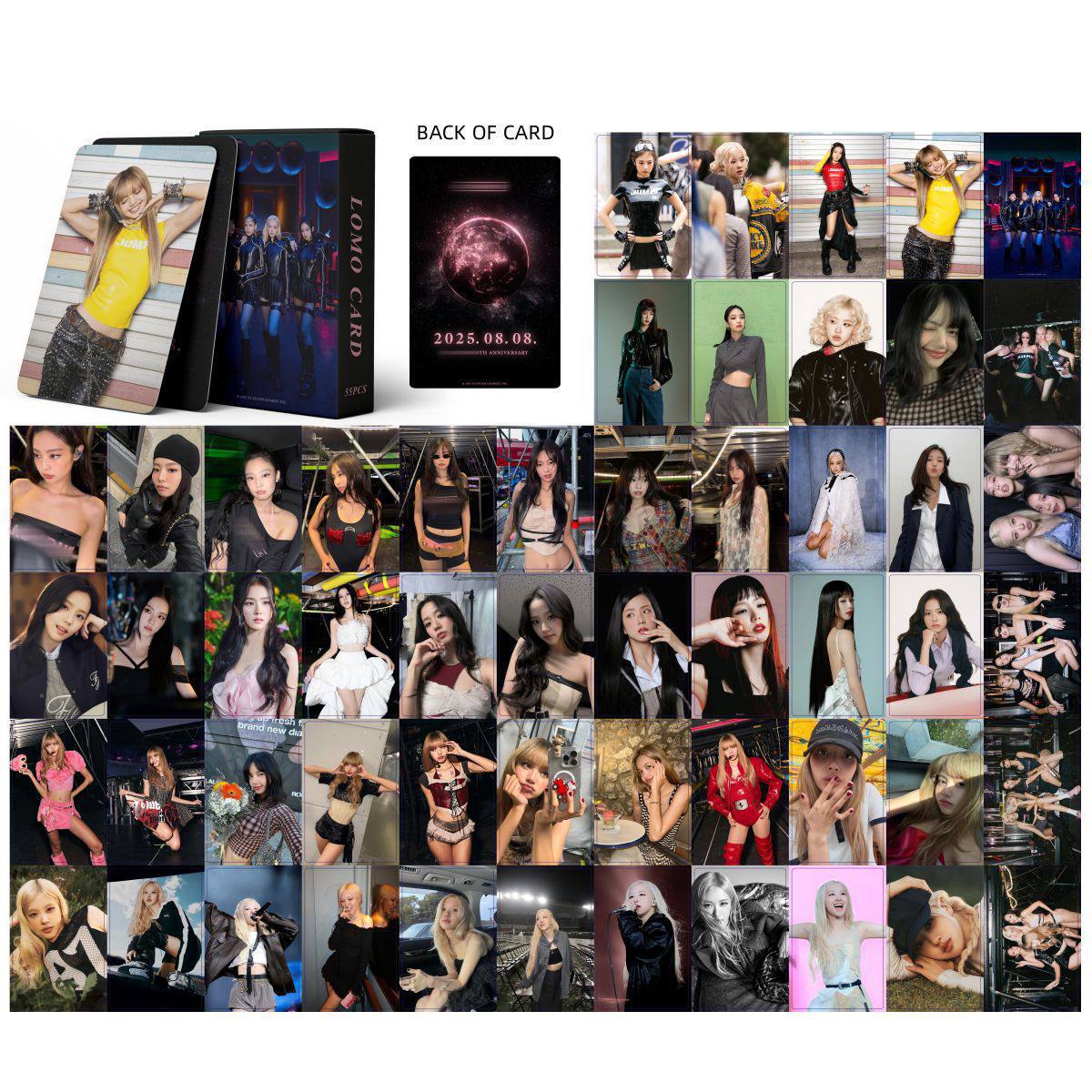 BLACKPINK فوتوكارد فرقة