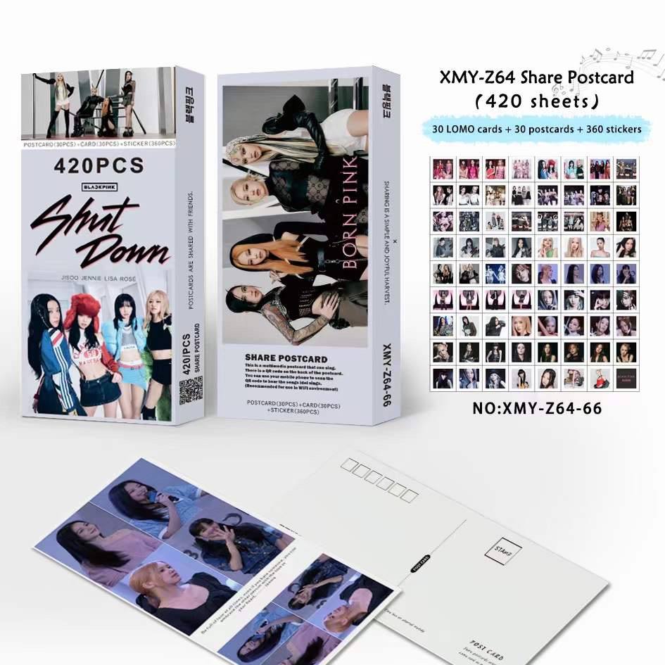 BLACKPINK بوست كارد فرقة