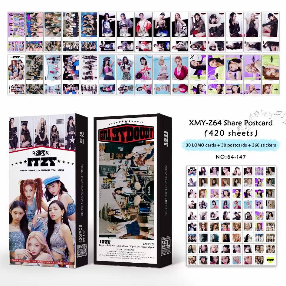 ITZY بوست كارد فرقة