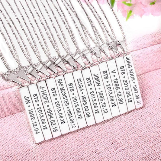 BTS قلائد فرقة