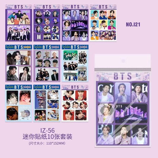 BTS ملصقات فرقة