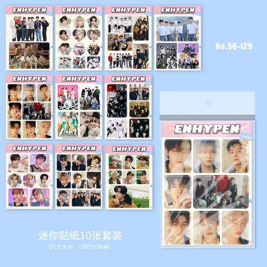 Enhypen ملصقات فرقة