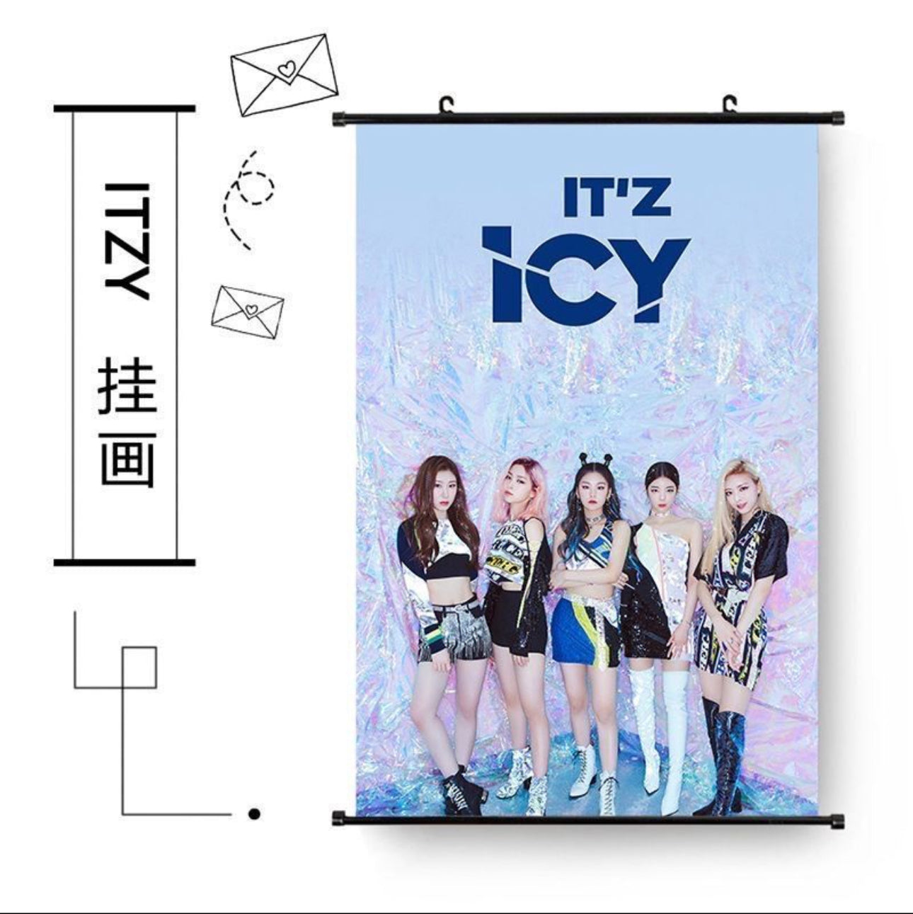 ITZY بوستر قماشي